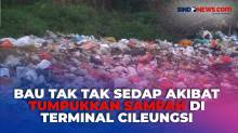Tumpukkan Sampah di Terminal Cileungsi Timbulkan Bau Menyengat Bikin Penumpang Bus Tak Nyaman