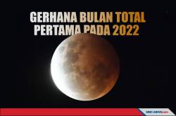 Gerhana Bulan Total Pertama 2022, Ini Wilayah yang Akan Dilintasi