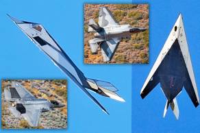 Dilapisi Kulit Misterius, Pesawat Tempur F-35 dan F-117 Terlihat Seperti Cermin Terbang