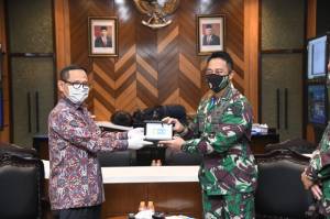 TNI AD dan PLN Bahas Bantuan Pembangunan Rumah Prajurit
