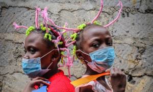 Makna di Balik Tren Rambut Virus Corona ala Orang Afrika