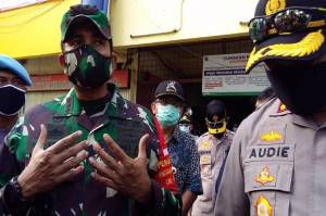 Amankan Masa Transisi PSBB, Ratusan TNI-Polri Bersiaga di Sentra Ekonomi dan Sarana Publik