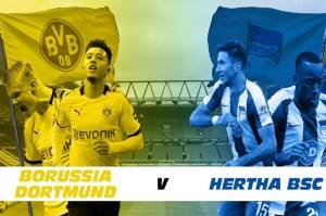 Fakta Menarik Borussia Dortmund vs Hertha BSC