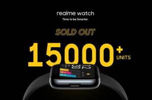 Dua Menit, 15.000 realme Watch Ludes Diserbu Pembeli
