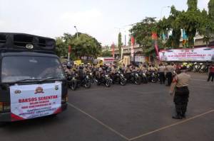 Polrestro Jakut Salurkan 5.199 Paket Sembako dan 6.000 APD untuk Masyarakat
