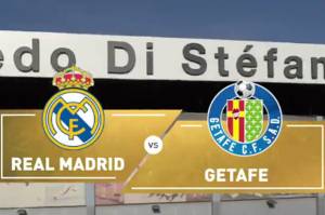 Susunan Pemain Real Madrid vs Getafe: