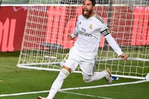 Butuh Penalti Ramos untuk Bungkam Getafe, Madrid Jauhi Barcelona