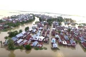 Banjir Bandang Terjang Wajo, 8 Kecamatan Terendam