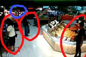 Viral di Medsos, Komplotan Pencuri di Pusat Perbelanjaan Kelapa Gading Terekam CCTV