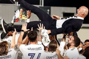Penghormatan Zidane untuk Pemain Real Madrid