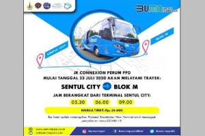 Tarif Promosi Bus PPD Sentul City - Blok M Rp25.000, Ini Rutenya