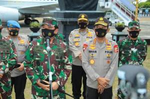 TNI-Polri Patroli Skala Besar di Tempat Agak Rawan