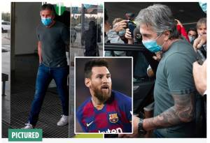 Tiba di Barcelona, Ayah Messi Bungkam Ditanya Wartawan