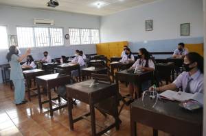 Sekolah di Jawa Tengah Mulai Uji Coba Pembelajaran Tatap Muka