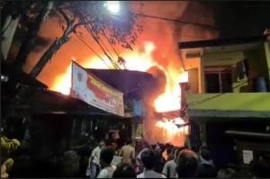 60 Bangunan di Penjaringan Jakarta Utara Ludes Terbakar