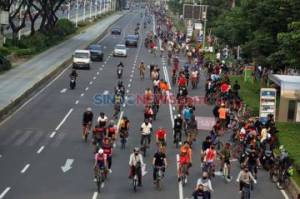 Sudirman-Thamrin Sebagai Jalur Transportasi Pesepeda dan Sarana Olahraga di Tengah Pandemi