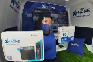 Horas! XL Home Kini Penuhi Kebutuhan Paket Internet di Rumah Warga Medan