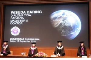 Universitas Gunadarma Selenggarakan Wisuda Daring