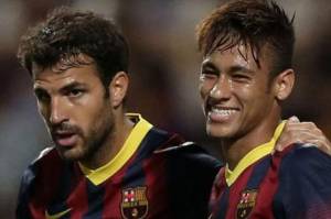 Neymar dan Fabregas Dukung Messi Semprot Dewan Direksi Barcelona