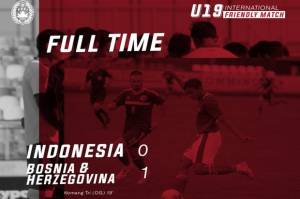 Indonesia U-19 Telan Pil Pahit Saat Bentrok Bosnia U-19
