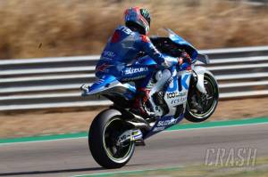 Juara! Alex Rins Ukir Sejarah Manis Suzuki di Sirkuit Aragon