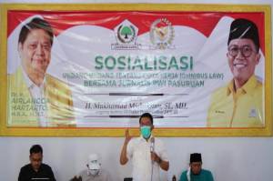 Misbakhun Jelaskan Maksud Baik Jokowi soal Cipta Kerja di Kampung Halaman