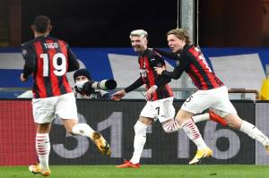 Tekuk Sampdoria, AC Milan Belum Terkalahkan di Serie A
