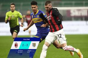 Parma Nyaris Putus Rantai Kemenangan AC Milan