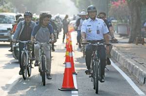 Sediakan Jalur Sepeda, Komunitas Bike to Work Apresiasi Pemprov DKI