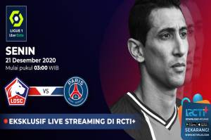 Preview Lille vs PSG: Neymar Absen Hingga Januari, Tuchel Andalkan Di Maria (Live RCTI Plus)