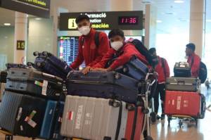Timnas Indonesia U-19 Tiba di Spanyol Setelah Terbang 18 Jam