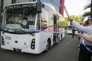 Mantap! Bus Listrik Transjakarta Mulai Mondar-mandir Tahun Depan