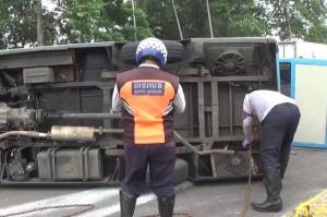 Kecelakaan Bus Pengangkut Pasien Covid-19 di Bogor Diduga Akibat Kelalaian Sopir