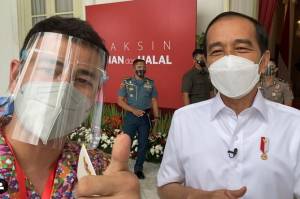 Raffi Ahmad Vaksinasi Bersama Presiden Jokowi, Begini Awal Ceritanya