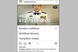 Hati-Hati, Beredar Nomor Whatsapp Kapolresta Bogor Kota Palsu