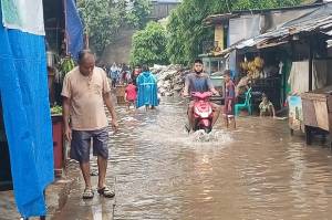 Banjir di Bangka Mampang Surut, Pagi Tadi Sempat Setinggi 1 Meter