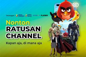 Pelanggan MNC Vision, K-Vision, MNC Play & PLAYBOX, Bisa Nonton Ratusan Channel Premium Gratis di Vision+