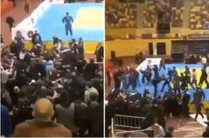 Dagestan Gempar! Pejudo dan Penonton Tawuran Massal di Arena Judo