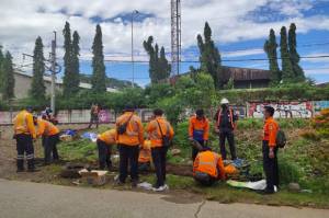 PT KAI Daop 1 Jakarta Lakukan Penertiban Petak Rel Nambo-Cibinong