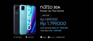 Realme Narzo 30A Rilis di Indonesia Harganya Rp1,8 Jutaan