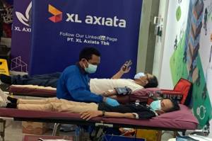 Donor Plasma Konvalesen, Karyawan XL Axiata Terus Gerilya Lawan COVID-19
