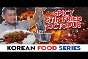 Para K-Lovers, Ini Resep Spicy Stir Fried Octopus dari Pemenang Masterchef Season 6!