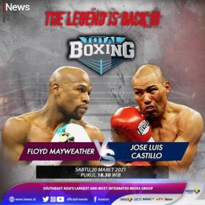 Floyd Mayweather vs Jose Luis Castillo, Saksikan di Total Boxing Sabtu Pukul 18.30 WIB