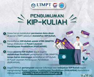 29.904 Pelamar KIP Kuliah Diterima di SNMPTN 2021, Cek Namamu