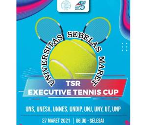 7 Rektor PTN Rebutkan Executive Tennis Cup di UNS