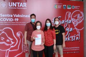 Universitas Tarumanagara Menjadi Salah Satu Sentra Vaksinasi Covid-19 di Jakarta