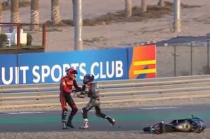 FIM Hukum Pembalap Indonesia Gresini Usai Adu Fisik di Moto3 Doha 2021