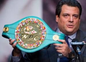 Sabuk WBC Mestizo Spesial buat Saul Canelo Alvarez vs Billy Joe Saunders