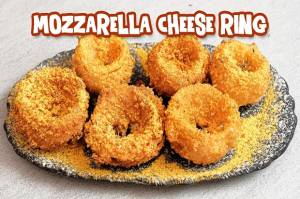 Mozzarella Cheese Ring Cocok untuk Camilan atau Ide Jualan