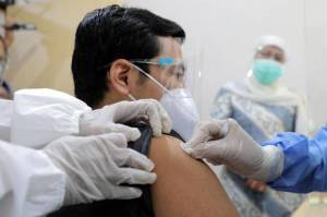 Bali Cetak Rekor Tertinggi Suntik Vaksin Dosis Pertama
